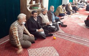 افتتاح توسعه مسجد حضرت میثم با حضور رئیس کانون سردفتران و دفتریاران