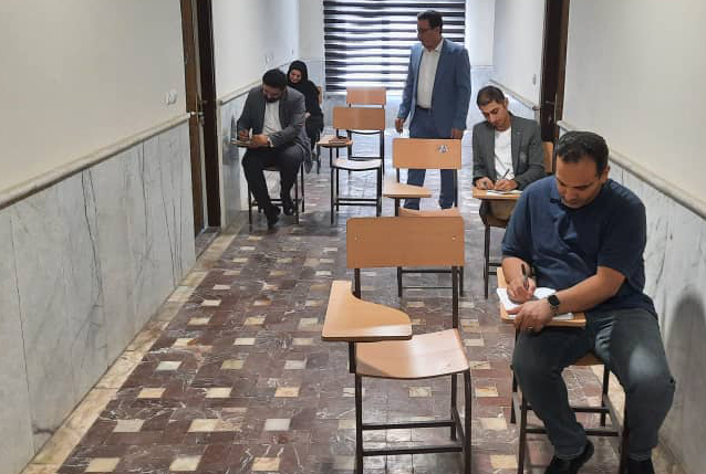 برگزاری امتحانات کتبی متقاضیان سردفتری بر اساس ماده ۶۹ در کانون آذربایجان شرقی