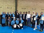 پایان مسابقات والیبال بانوان جام سردفتران و دفتریاران اصفهان