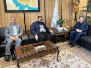 دیدار رئیس کانون سردفتران و دفتریاران آذربایجان غربی با حسن بابایی