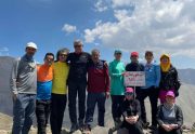 صعود گروه کوهنوردی کانون به قله «خورندان»