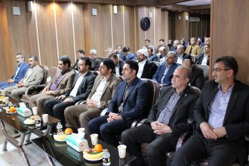 جلسه عمومی کانون کرمانشاه با مدیرکل ثبت اسناد و سران دفاتر برگزار شد